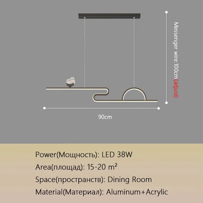 Lámpara colgante tipo araña de mariposa DecorBites™ para comedor, estudio, bar y oficina