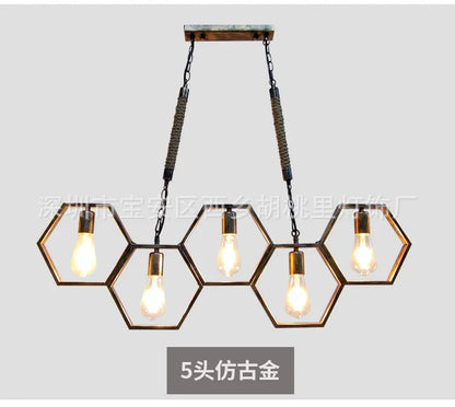 DecorBites™ Industrial Style Pendant Light for Bar, Restaurant - Retro Creative Personality