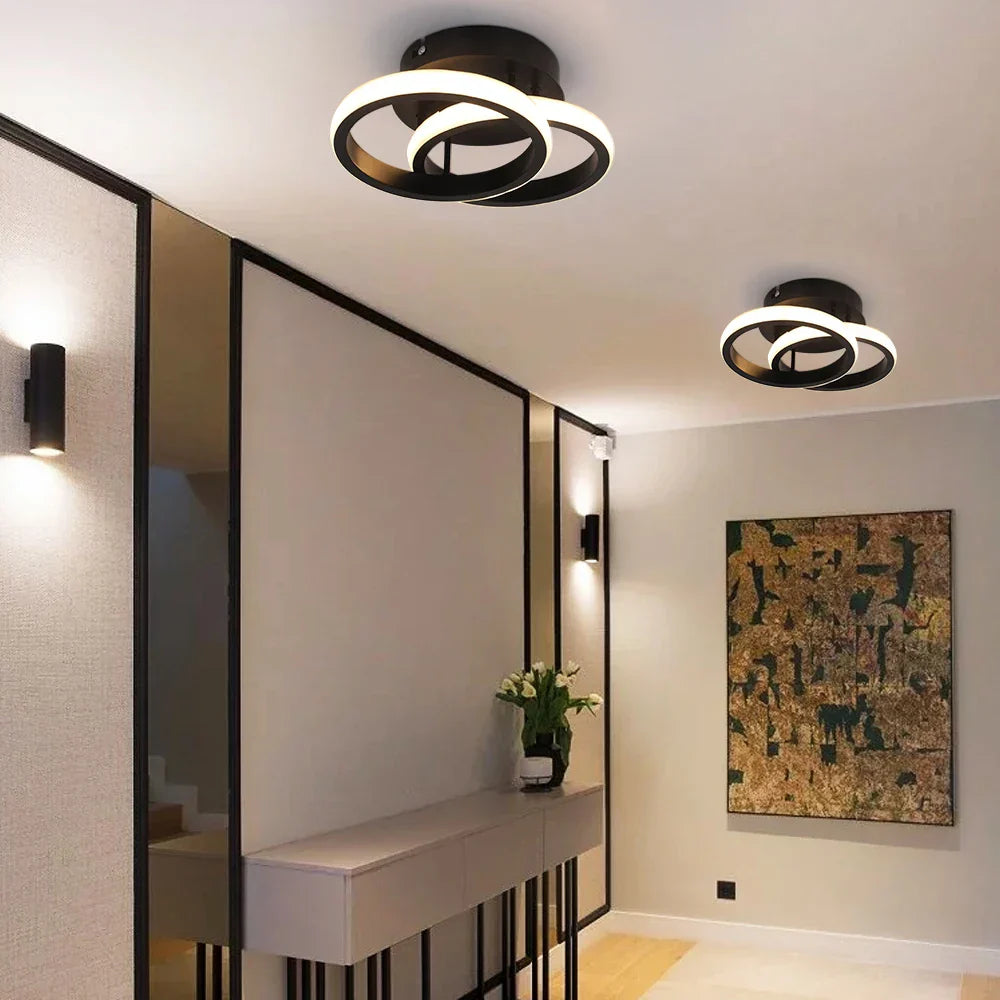 DecorBites™ Acrylic LED Ceiling Light: Modern Home Decor Lighting for Bedroom, Aisle, Balcony, Corridor