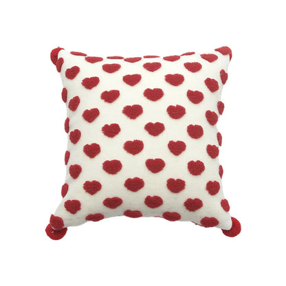 DecorBites™ Heart-shaped Embroidered Cushion Cover Set - Nordic Simplicity Decor for Sofa
