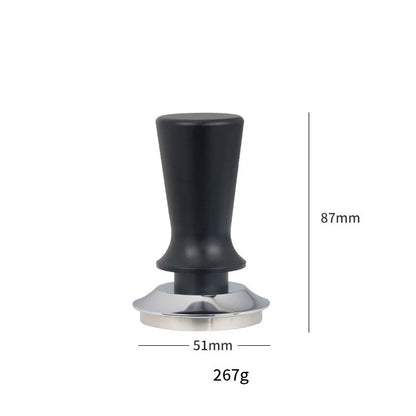 مكبس قهوة ديكوربايتس™ قابل للتعديل | قاعدة مسطحة من الفولاذ المقاوم للصدأ | أداة باريستا