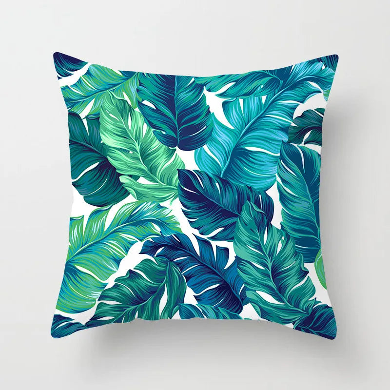 DecorBites™ Leaf Feather Cushion Covers Geometric Heart Print Pillowcase Home Decor