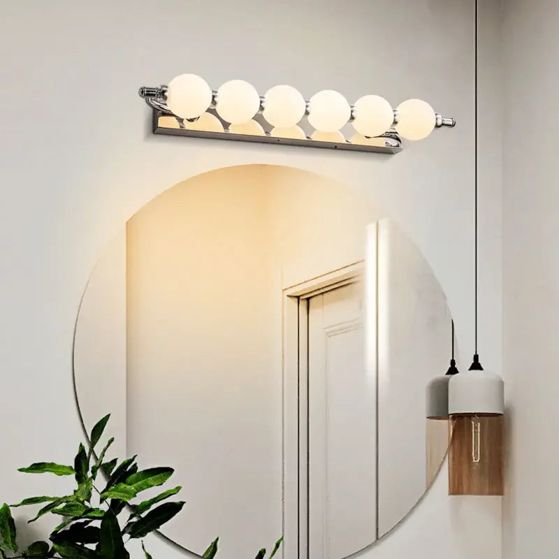 DecorBites™ Bubble Ball Mirror Wall Sconces for Bathroom Dressing Table Lighting