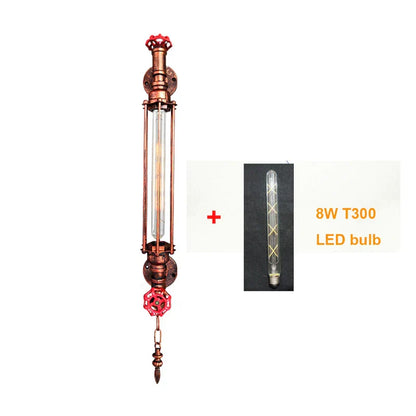 DecorBites™ Industrial Pipe LED Wall Sconce for Bedside Bedroom Aisle Cafe Restaurant
