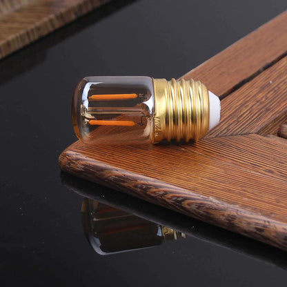 Bombilla tubular LED con tinte dorado Decorbites™, 1 W, luz blanca cálida, regulable, estilo vintage