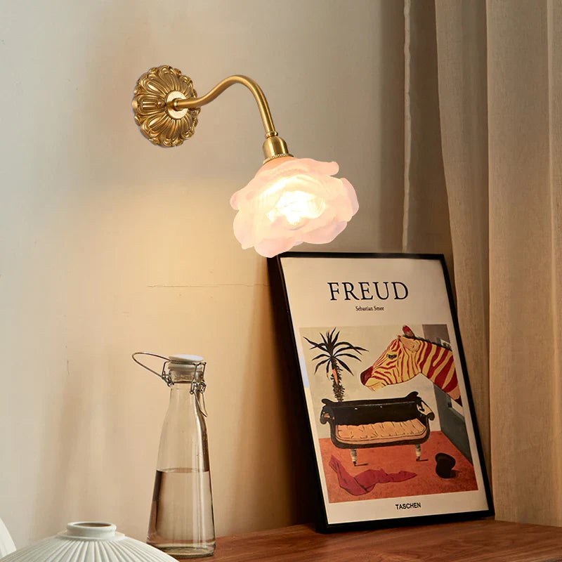 مصباح حائط LED بذراع نحاسي من DecorBites™ للسلالم وغرف النوم وغرف المعيشة وإضاءة مرآة الحمام