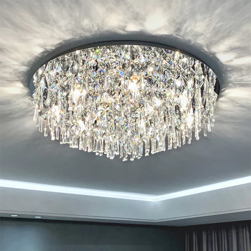 DecorBites™ Crystal Light: Modern Luxury Living Room Bedroom Dining Room Ceiling Light