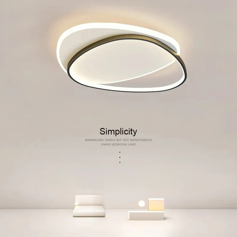DecorBites™ LED Ceiling Lights: Modern Round Lamps for Bedroom, Living Room, Study - Indoor Lighting Fixtures