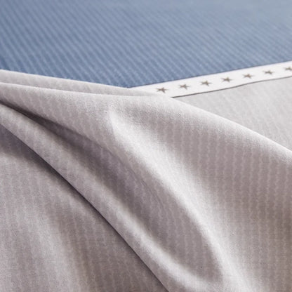 غطاء لحاف فردي قطني من DecorBites™ - غطاء لحاف لطيف على البشرة لسرير كينج فردي