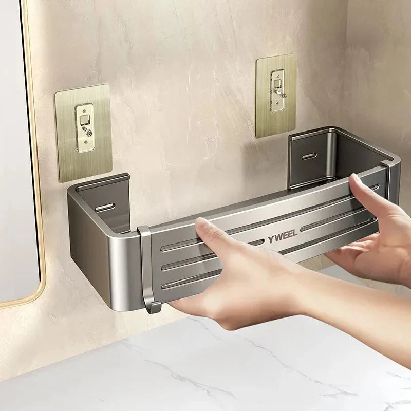 DecorBites™ Corner Shelf Organizer - Bathroom & Kitchen Storage Solution