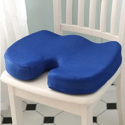 Decobites Memory Foam Office Chair Cushion for Hemorrhoids, Ergonomic Design for Comfort and Support