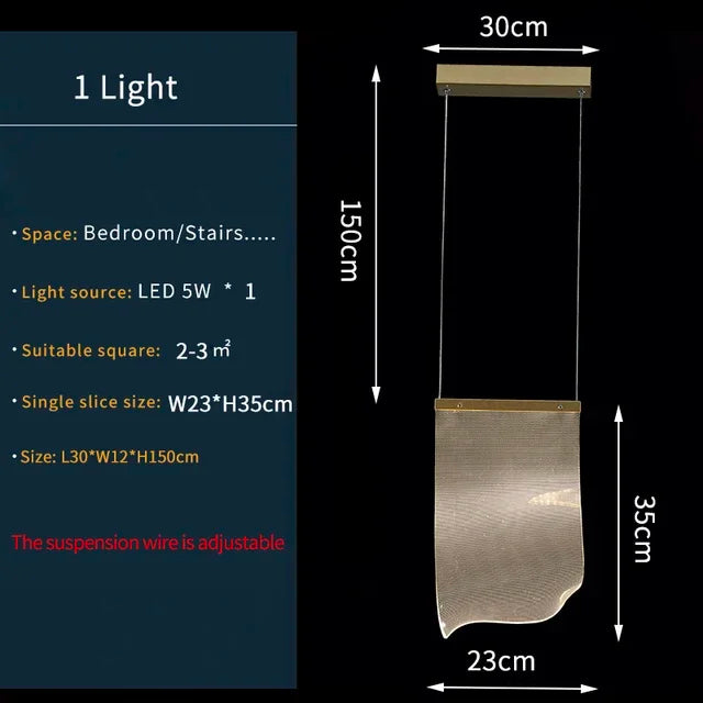 DecorBites™ Duplex Building Chandelier: Modern, Luxurious, LED, Large, Creative, Villa Pendant Lamp