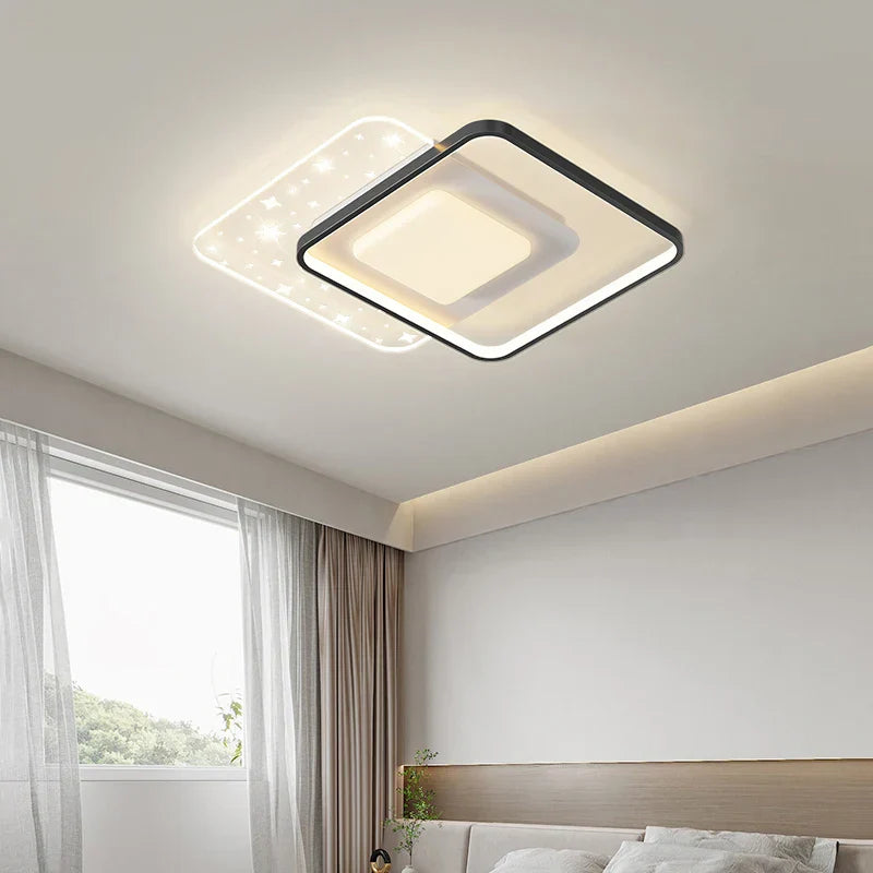 DecorBites™ LED Round Ceiling Light – Modern Nordic Indoor Lamp for Living Room, Bedroom, Dining Room