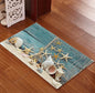 Decobites Underwater World Crystal Velvet Door Mat: Anti-Slip, Durable, Easy to Clean Rug