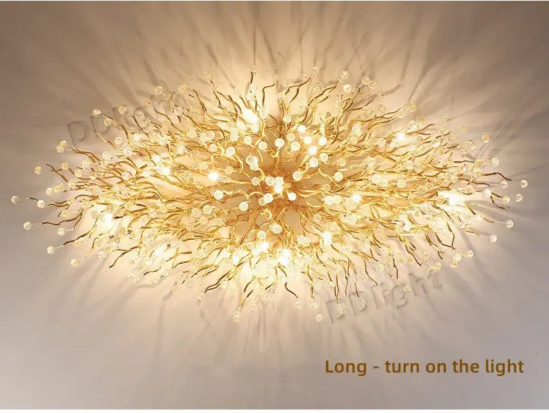 DecorBites™ Luxury Crystal Chandelier for Home Decor