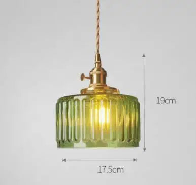 ديكوربايتس™ - مصابيح معلقة زجاجية زرقاء - تجهيزات غرف النوم وغرف الطعام والمعيشة