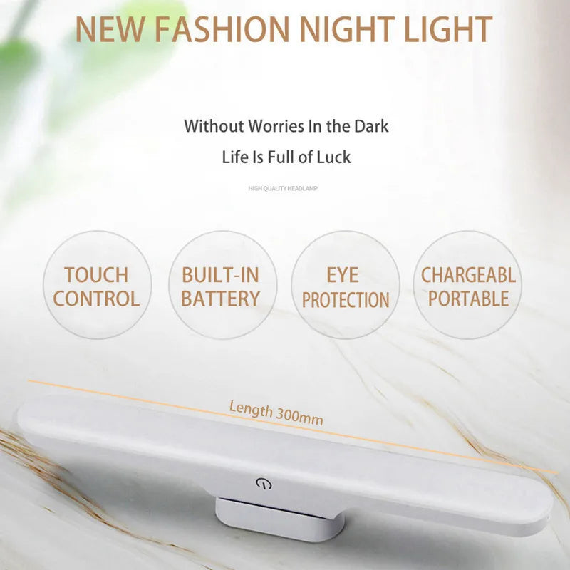 DecorBites™ 30cm LED Night Light Magnet USB Dimmable Table Lamp