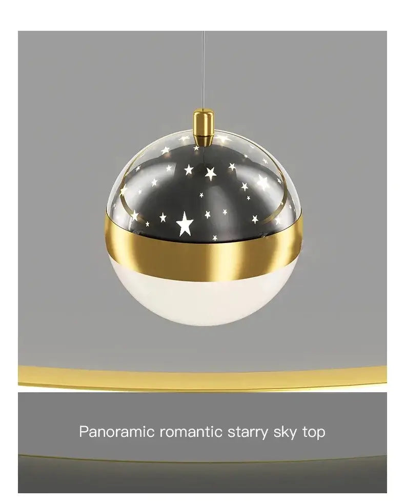 DecorBites™ Starry Sky LED Chandelier for Living Room