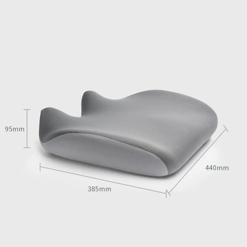 Decobites Memory Foam Office Chair Cushion: Thick, Breathable, and Washable Butt Support