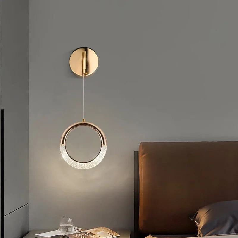 DecorBites™ LED Ring and Moon Lamps Set - Modern Acrylic+Alloy Lighting Collection