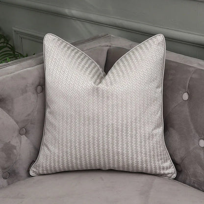 Fundas de almohada lumbar DecorBites™ de satén dorado esmerilado - Fundas de cojín de sofá de lujo