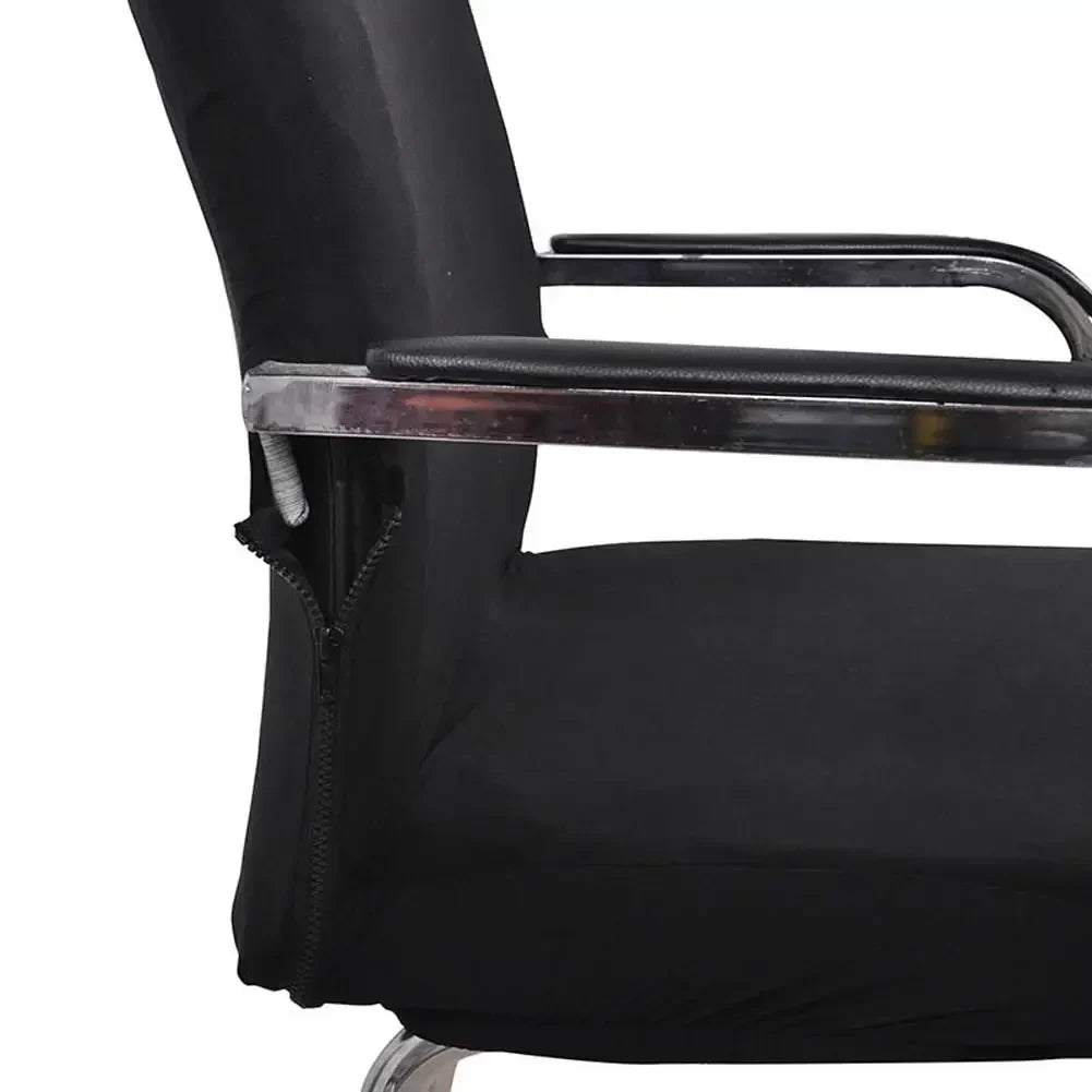 Decobites Stretch Office Chair Cover in Black, Red, Gray, or Blue