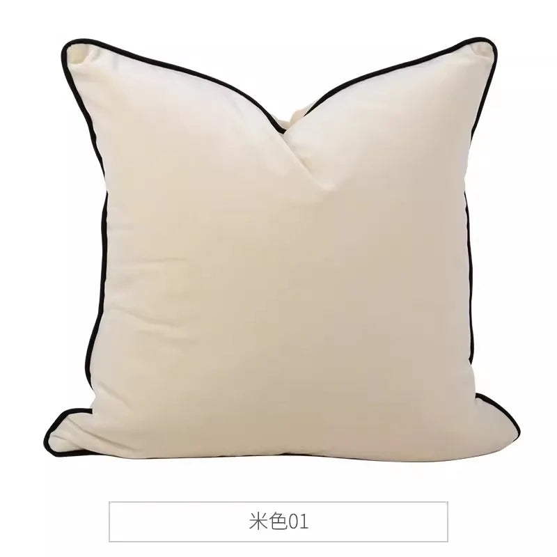 DecorBites™ Chinoiserie Zebra & Peonies Cushion Cover with Tassels