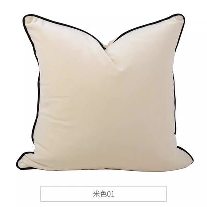 DecorBites™ Handmade Lumbar Pillow Case Lion Dog Floral Decorative Cover