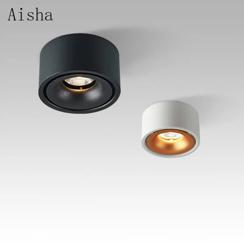 Lámpara de techo de foco de aluminio LED Decorbites™ para iluminación de sala de estar y comedor