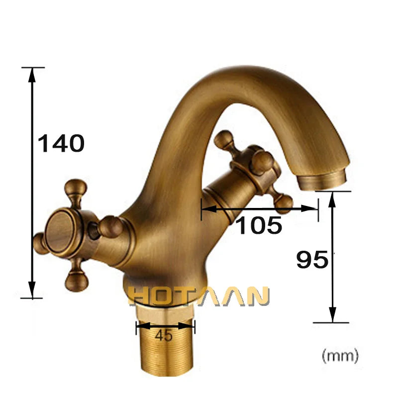 Brass Modern Bathroom Faucet