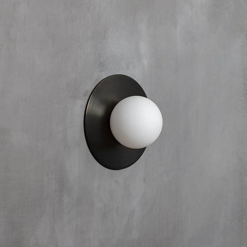 DecorBites™ Circular Wall Lamp: Nordic Designer Sconces for Stylish Home Decor