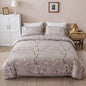 Decobites Plum Blossom Double Duvet Cover Set Queen Size Soft Skin Friendly