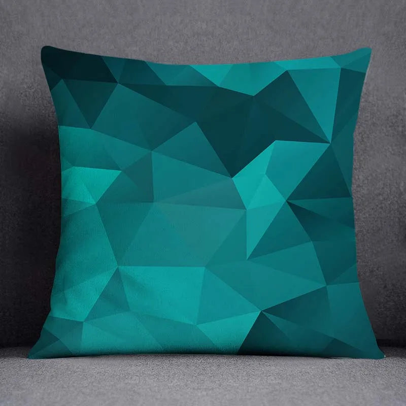 Nordic Leaf Pattern Pillowcase