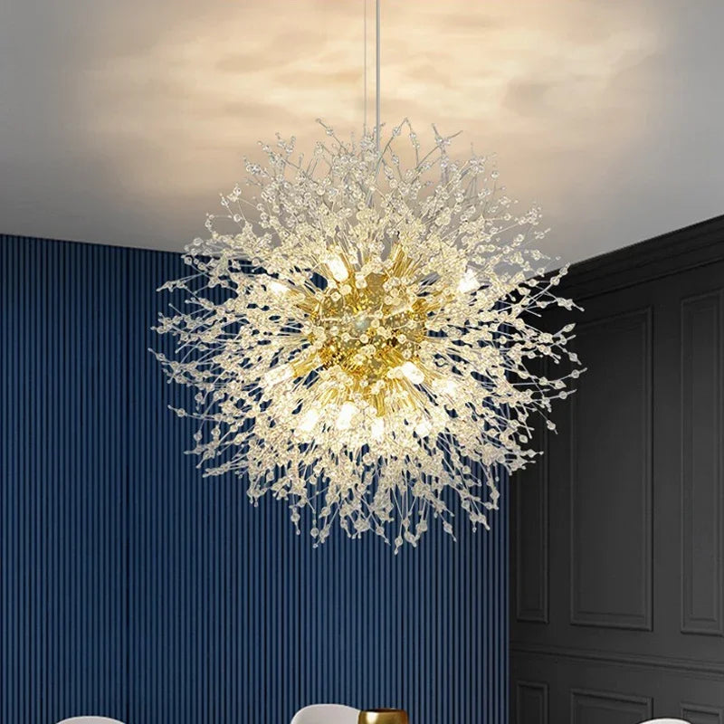 DecorBites™ Dandelion Chandelier: Nordic Living Room, Bedroom, Dining Room Decor & Shop Pendant