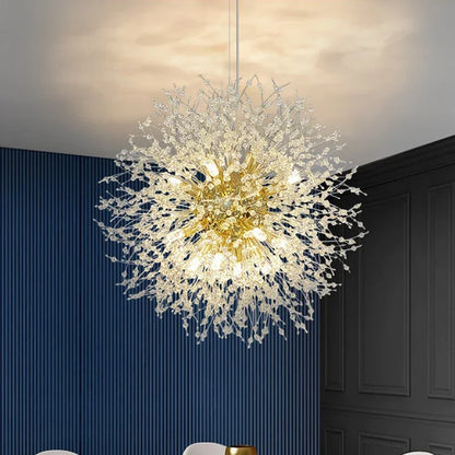 DecorBites™ Dandelion Chandelier: Nordic Living Room, Bedroom, Dining Room Decor & Shop Pendant
