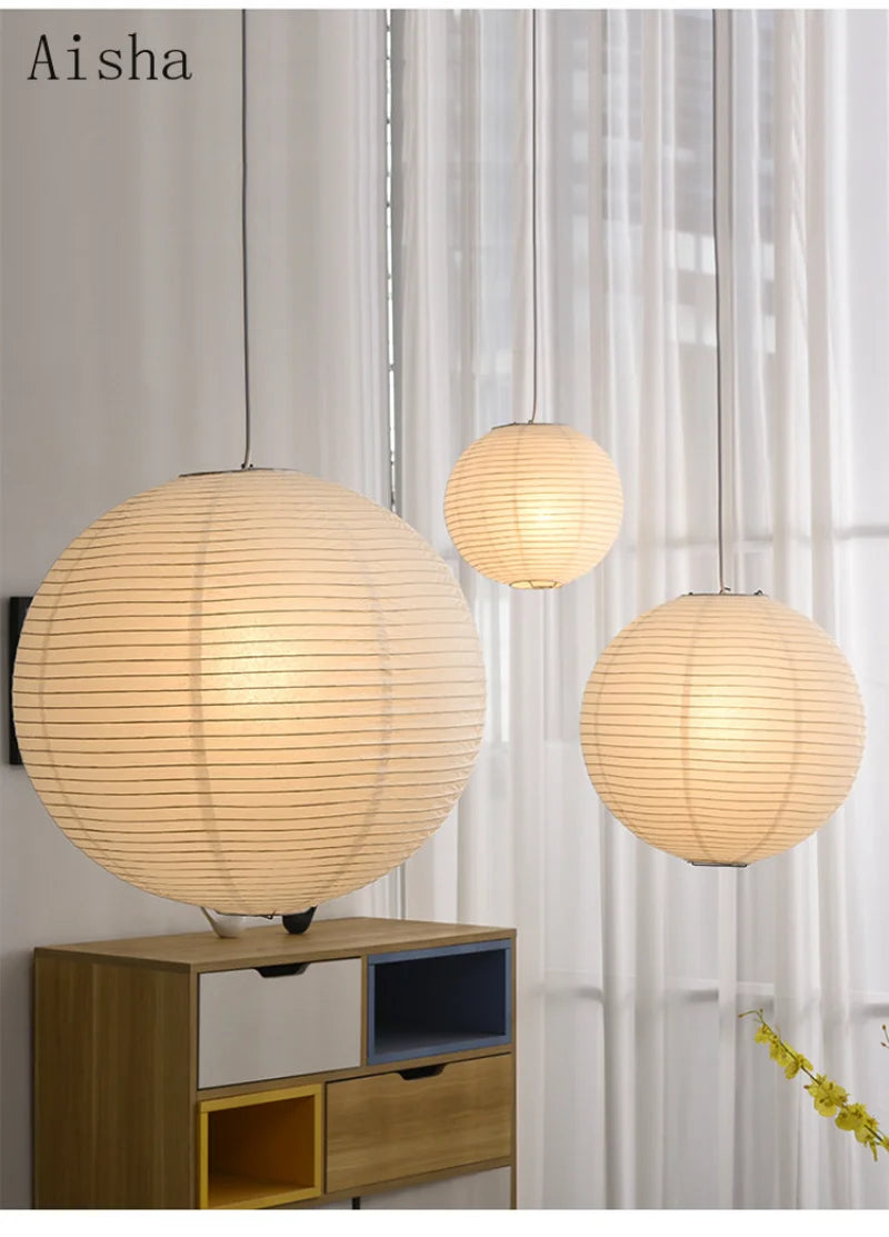 DecorBites™ Hefeng Ball Paper Pendant Lamp for Home Decoration 30/40/50cm