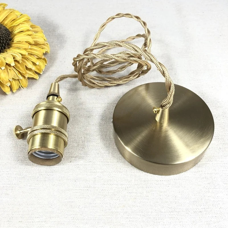 DecorBites™ Glass LED Pendant Light Fixture for Modern Home Decor