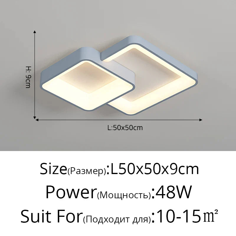 DecorBites™ LED Chandelier: Modern Indoor Lighting for Bedroom, Kitchen, Living Room, Dining Room