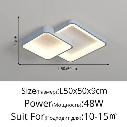 DecorBites™ LED Chandelier: Modern Indoor Lighting for Bedroom, Kitchen, Living Room, Dining Room