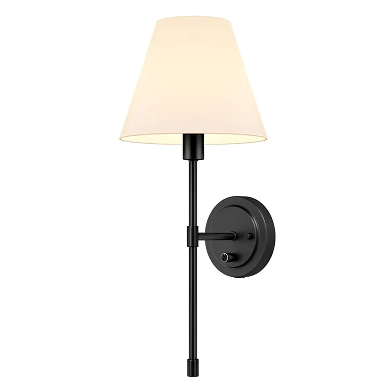 DecorBites™ American Fabric Wall Lamp for Dining Living Bedroom Bathroom Hotel Stair Mirror