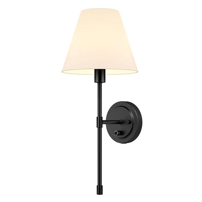 DecorBites™ American Fabric Wall Lamp for Dining Living Bedroom Bathroom Hotel Stair Mirror