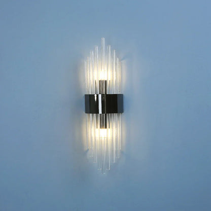 DecorBites™ Crystal Wall Lamp: Elegant Decor for Living Room, Bedroom, or Bedside Fixtures