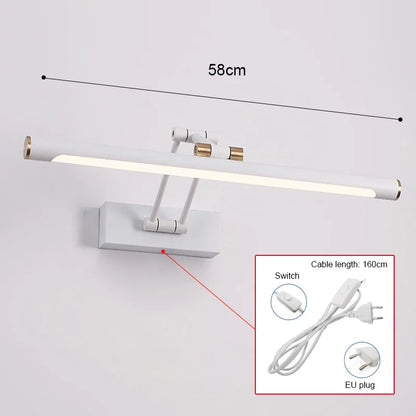 DecorBites™ LED Bathroom Wall Sconce 58cm Modern Indoor Bedroom Lighting