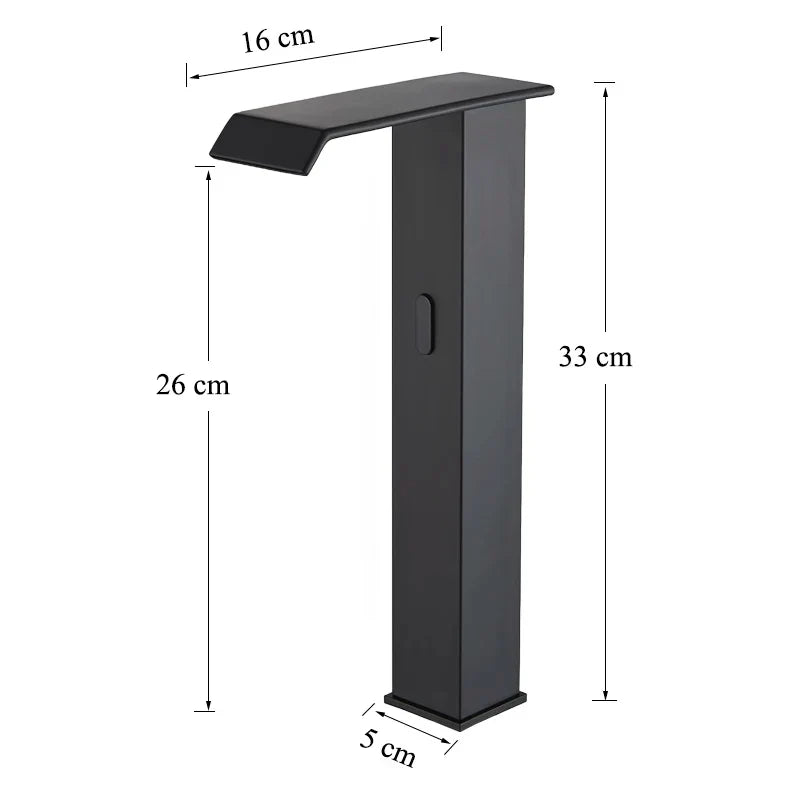 Decorbites™ High Style Smart Sensor Waschbeckenarmatur Kalt-Warm-Mischer Wasserfallhahn