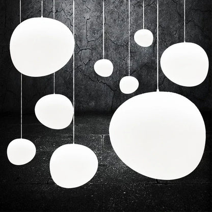 Lámpara colgante de cristal Gregg de DecorBites™, lámpara LED moderna para comedor, cocina o loft.