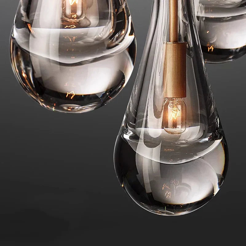 DecorBites™ LED Pendant Light Chandeliers for Living Room Staircase Indoor Lighting