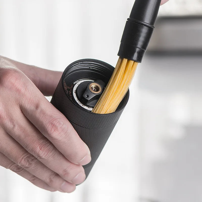 DecorBites™ Coffee Grinder Brush: Double-head Tool for Home & Barista Cleaning