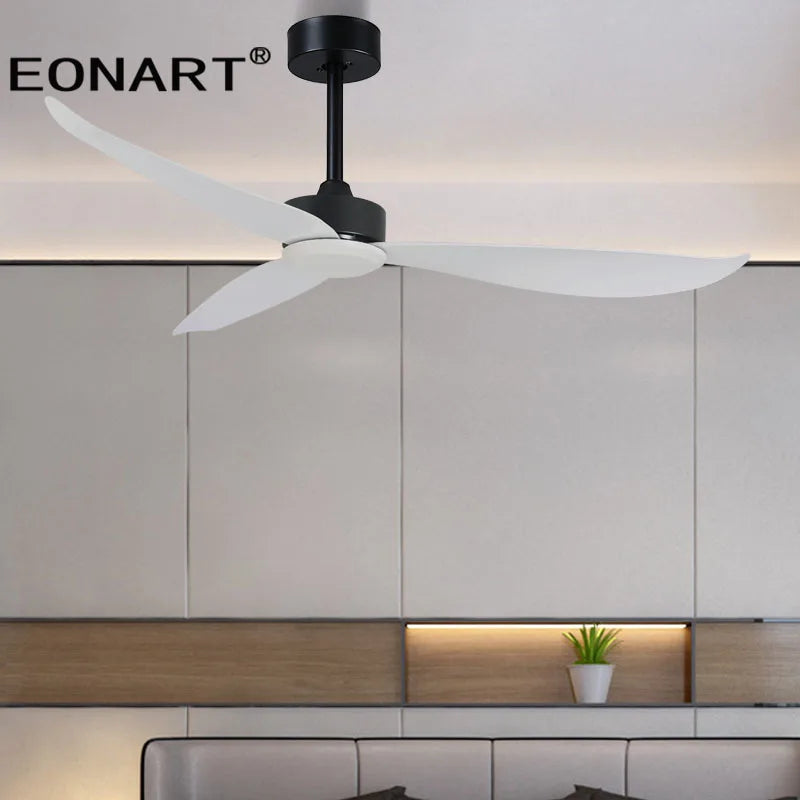 DecorBites™ 46" Plastic Blade Ceiling Fan with Remote Control for Living Room