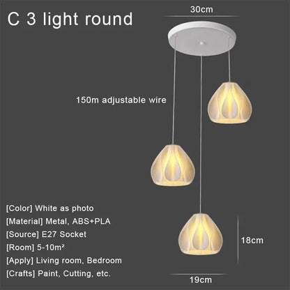 DecorBites™ LED Pendant Lights for Kitchen Dining Room Home Decor