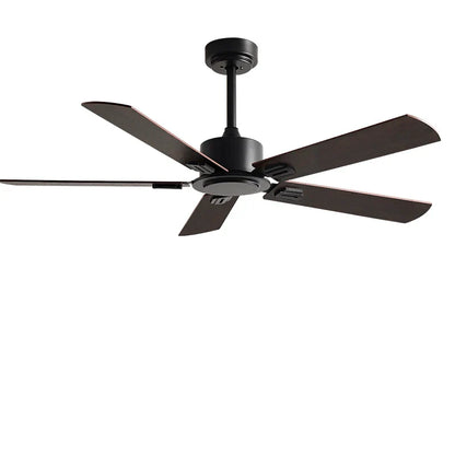 DecorBites™ 56" Industrial Style Black Ceiling Fan with Remote Control for Indoor Rooms